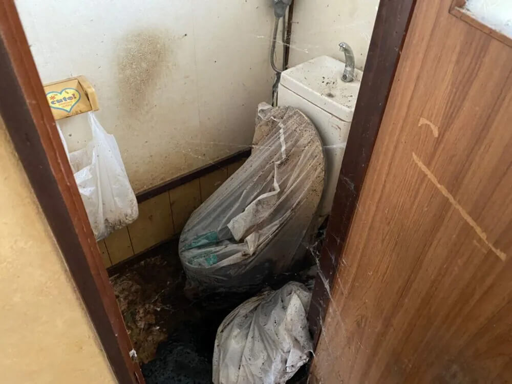汚物清掃